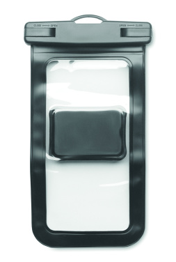 Logotrade reklaamkingituse foto: SOSTENER PVC-st jalgratta telefonikott