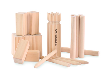 Logotrade meene foto: KING PETIT männipuidust õuemäng