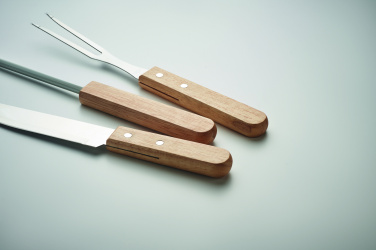 Logotrade meened pilt: TOOLDERA roostevabast terasest grillitööriistad