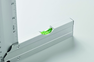 Logotrade ärikingituse foto: MEJURE alumiiniumist nurkjoonlaud 30 cm