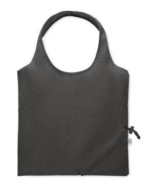 Logo trade firmakingituse pilt: CARRIE must kokkupandav ostukott 140 gr/m²