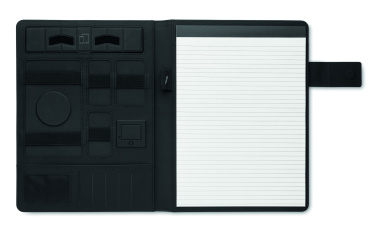 Logotrade ärikingituse foto: BURGUS A4 kaust ja juhtmevaba laadija