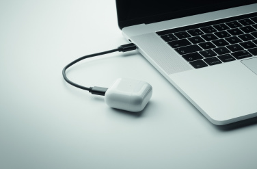 Logo trade reklaamtoote pilt: CAWATT 4 in 1 kaabli pistikute komplekt 15W