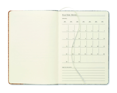 Logo trade reklaamkingituse pilt: CORKBOOK A5 RPET korgist märkmik