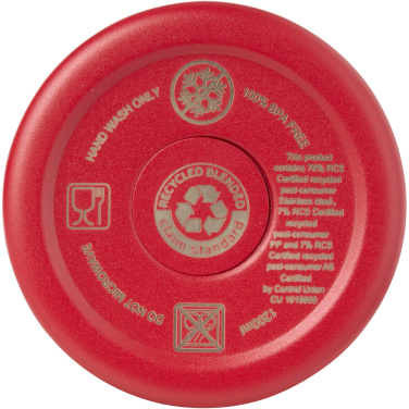 Logotrade reklaamtoote foto: Sydney 1200 ml RCS-sertifikaadiga termoskruus kõrrega