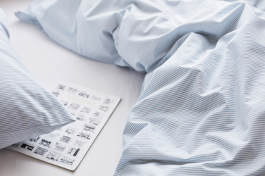 Logotrade reklaamkingitused pilt: VINGA Montgomery premium-puuvillane voodipesukomplekt, 4 tk