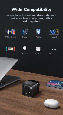 Logo trade meened foto: Urban Vitamin Mendocino 65W GaN laadija sissetõmmatava kaabliga