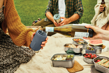 Logo trade reklaamkingituse pilt: Black+Blum klaasist reisikruus 340ml