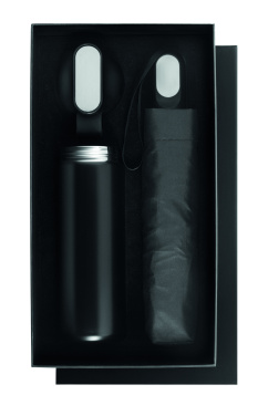 Logo trade ärikingitused foto: HITHERE kinkekomplekt termospudeli ja vihmavarjuga