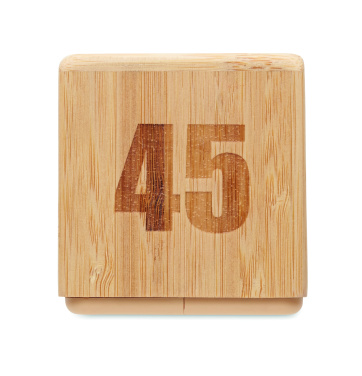 Logotrade reklaamtoote foto: Bambusest taimer CURT