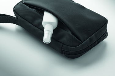 Logo trade reklaamkingid foto: VANIT tualett-tarvete kott 600D RPET-ist