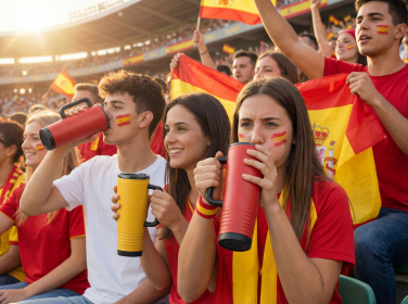 Logotrade reklaamkingituse foto: Howler termoskruus käepidemega 700ml