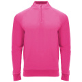 Epiro pikkade varrukatega unisex neljapoolse lukuga dressipluus, Roosa fluorestseeruv