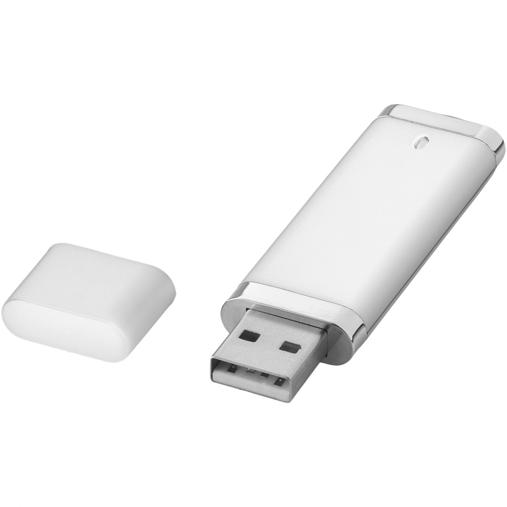 Logo trade mainoslahjat tuotekuva: Litteä USB-muistitikku, 4 GB