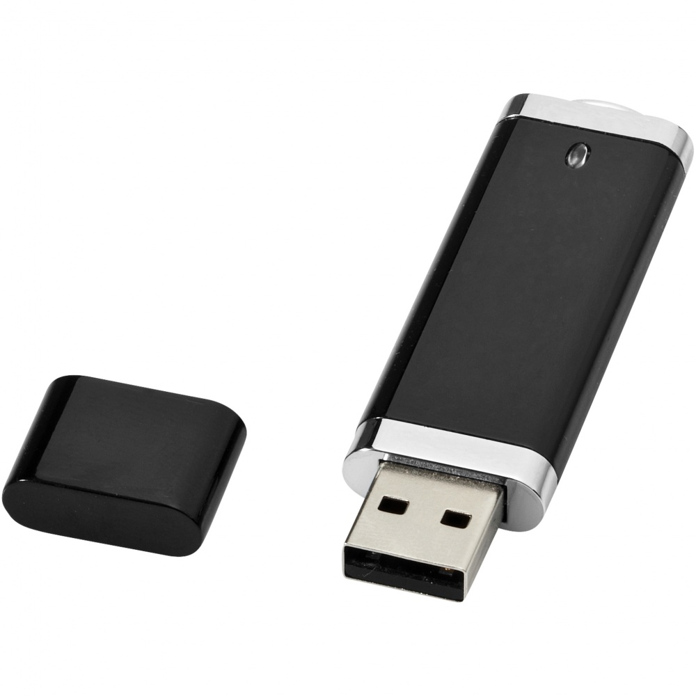 Logotrade mainoslahja tuotekuva: Litteä USB-muistitikku, 4 GB