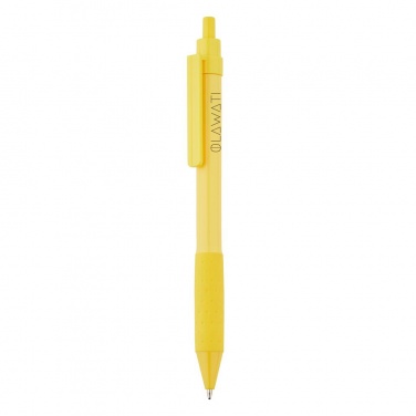 Logotrade liikelahja mainoslahja kuva: X2 pen, yellow