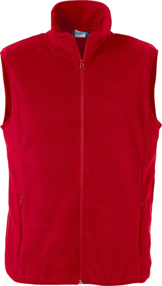 Logotrade mainostuote tuotekuva: Basic Polar Fleece Vest, punainen