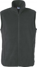 Basic Polar Fleece Vest, harmaa