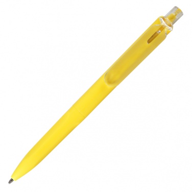 Logotrade mainoslahjat ja liikelahjat tuotekuva: Meene: Snip ballpen, yellow 