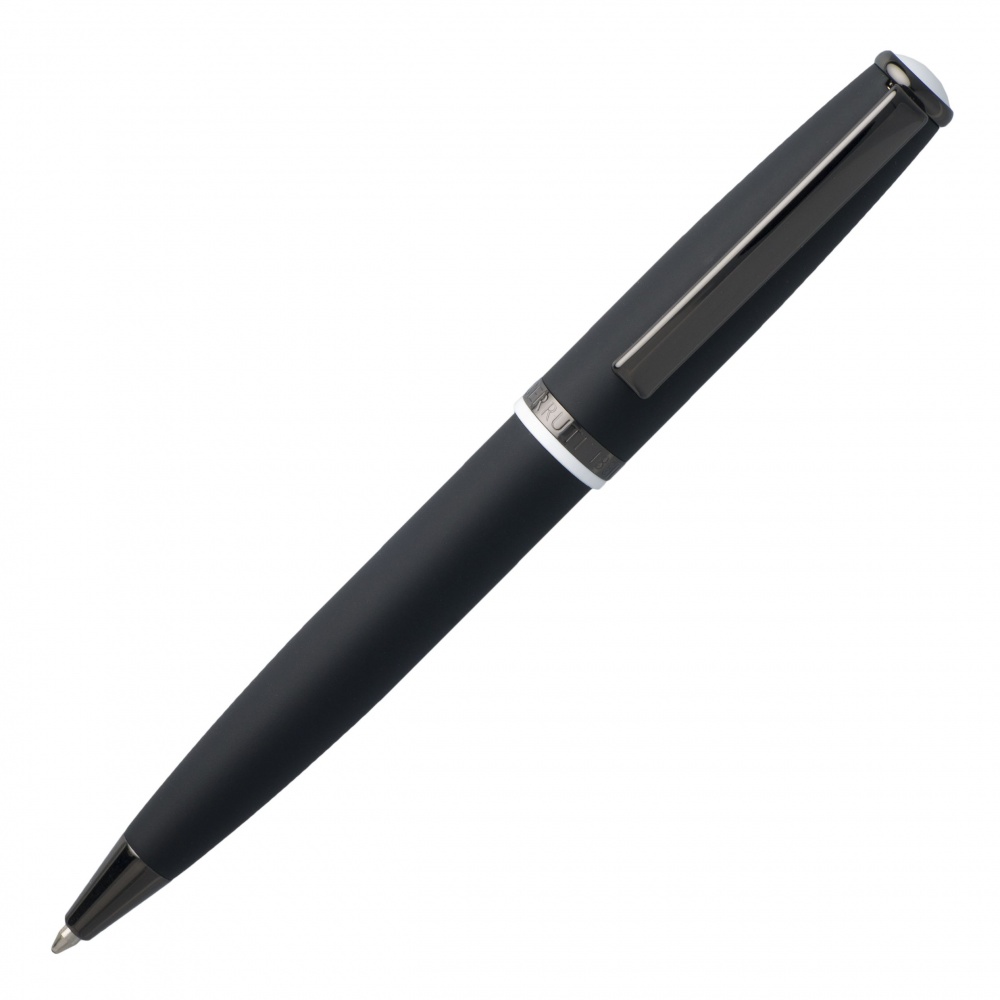 Logotrade liikelahjat kuva: Reklaamkingitus: Ball pen Spring Black, must/valge