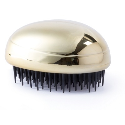 Logotrade mainostuotet kuva: Firmakingitus: Anti-tangle hairbrush, kuldne