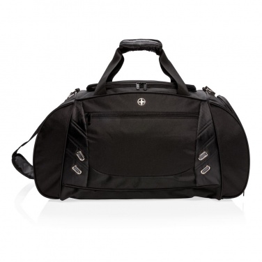 Logotrade mainostuote tuotekuva: Meene: Swiss Peak weekend/sports bag, black