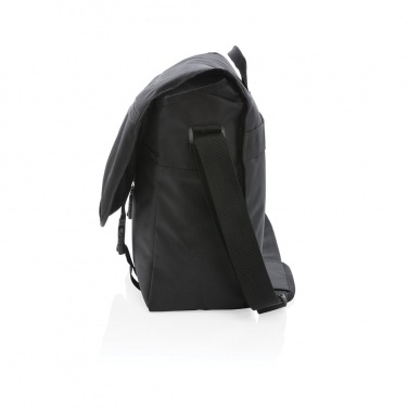 Logotrade mainoslahjat kuva: Reklaamkingitus: Swiss Peak RFID 15" laptop messenger bag PVC free, black