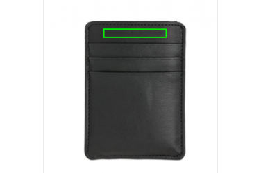 Logo trade liikelahja mainoslahja tuotekuva: Reklaamtoode: Swiss Peak Powerbank wallet, black