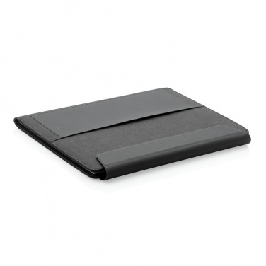 Logo trade mainoslahjat ja liikelahjat kuva: Firmakingitus: Fiko wireless charging portfolio A4 with powerbank, black