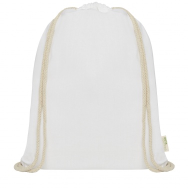 Logo trade liikelahja kuva: Orissa 100 g/m² organic cotton drawstring bag 5L