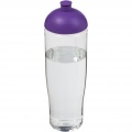 H2O Active® Tempo 700 ml kupukantinen urheilujuomapullo, Läpinäkyvä / violetti