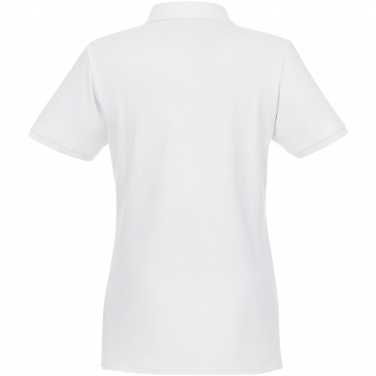 Logotrade mainoslahja tuotekuva: Beryl short sleeve women's organic recycled polo