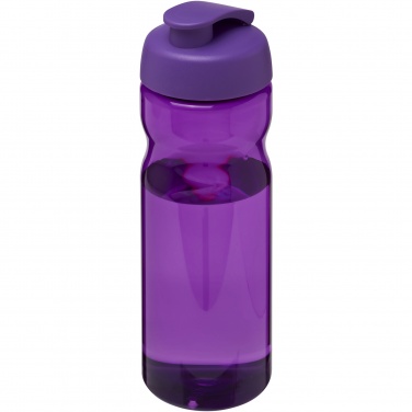 Logo trade mainostuotet tuotekuva: H2O Active® Eco Base 650 ml -urheilujuomapullo läppäkannella