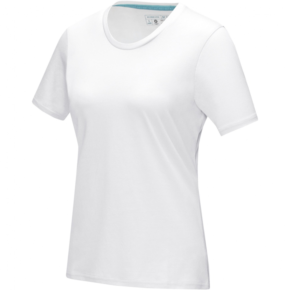 Logo trade mainostuote kuva: Azurite short sleeve women’s organic t-shirt