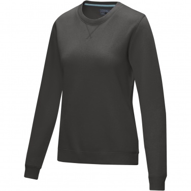 Logo trade liikelahja mainoslahja tuotekuva: Jasper women’s organic recycled crewneck sweater