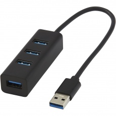 ADAPT alumiininen USB 3.0-keskitin