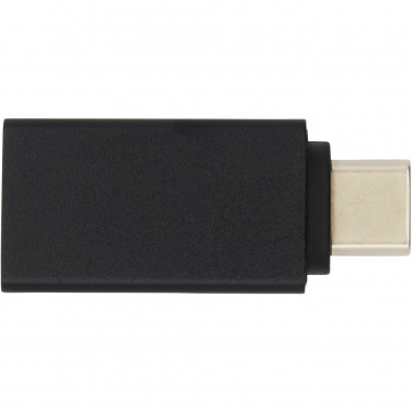 Logo trade mainoslahja kuva: ADAPT alumiininen USB-C-USB-A 3.0 -sovitin