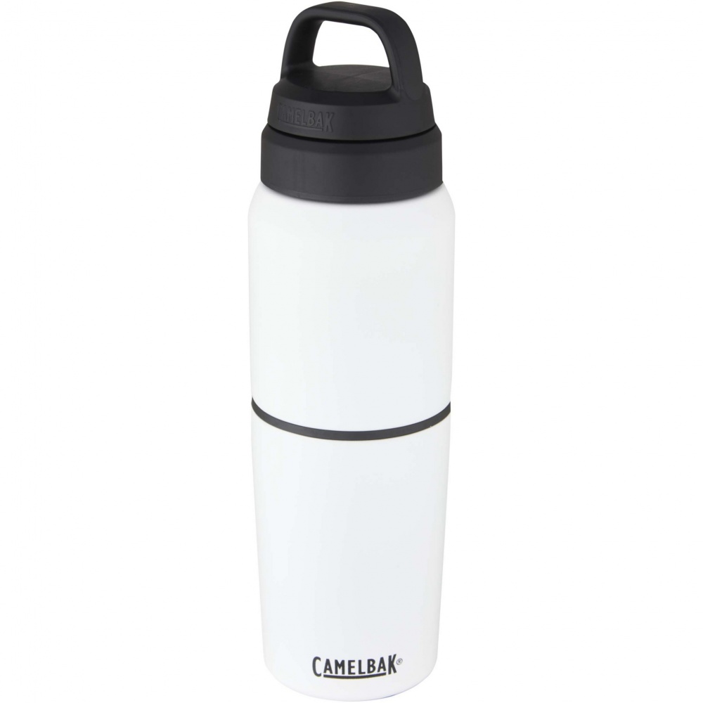 Logotrade mainoslahjat ja liikelahjat tuotekuva: CamelBak ruostumattomasta teräksestä 500 ml:n pullo ja 350 ml:n kuppi