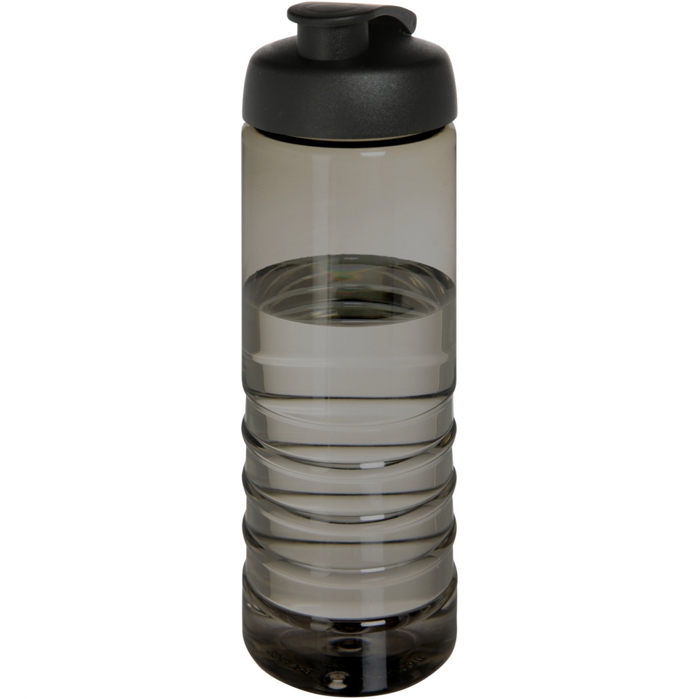 Logotrade mainostuote tuotekuva: H2O Active® Eco Treble 750 ml:n juomapullo flip lid -kannella