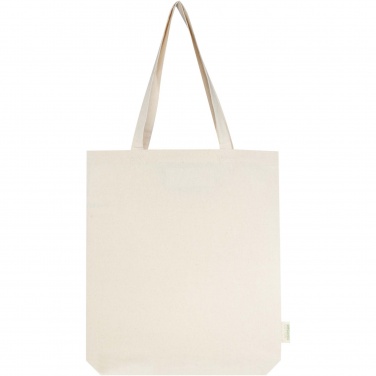 Logo trade liikelahjat mainoslahjat kuva: Orissa 180 g/m² organic wide bottom tote bag 11L