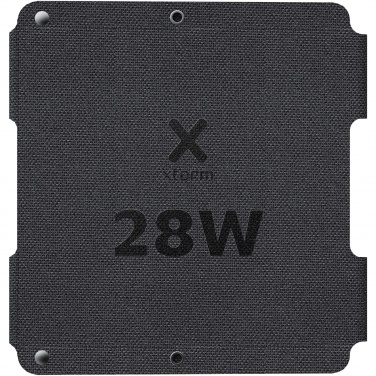 Logotrade mainostuote tuotekuva: Xtorm XR2S28 SolarBooster 28 W:n taitettava aurinkopaneeli