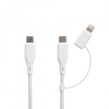 Logotrade liikelahja mainoslahja kuva: Boost RCS kierrätetty PET 20W USB-C 2 kpl lataussetti