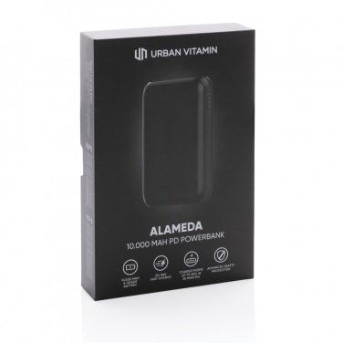 Logo trade mainoslahja ja liikelahja tuotekuva: Urban Vitamin Alameda 10000 mAh PD varavirtalähde