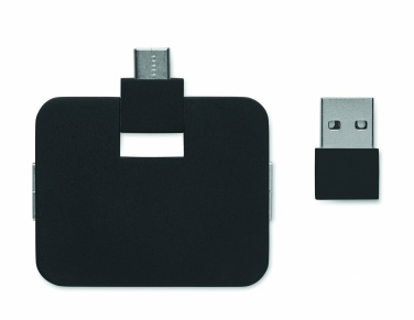 Logo trade liikelahjat mainoslahjat kuva: 4-porttinen USB-keskitin