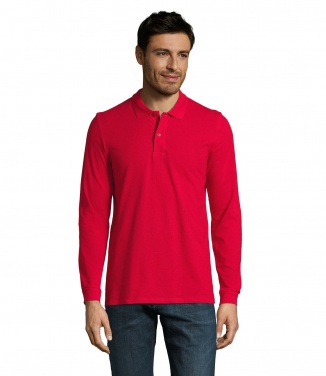 Logotrade liikelahjat kuva: PERFECT MEN LSL POLO 180g