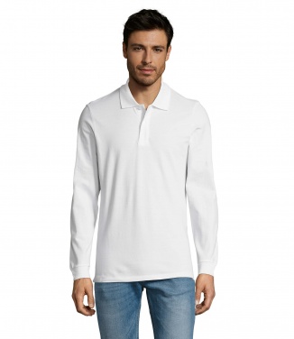 Logotrade mainoslahja tuotekuva: PERFECT MEN LSL POLO 180g