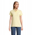 PLANET WOMEN Polo 170g, Vaaleankeltainen