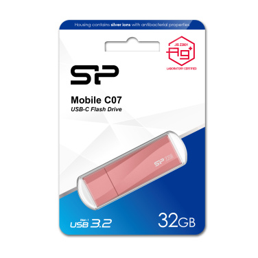 Logotrade mainostuote tuotekuva: PENDRIVE SILICON POWER MOBILE - C07 3.2 32GB