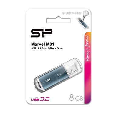 Logo trade mainostuotet tuotekuva: Pendrive Silicon Power Marvel M01 3.0