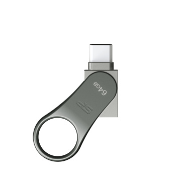 Logotrade mainoslahjat ja liikelahjat tuotekuva: Pendrive Silicon Power Type-C Mobile C80 3.2 OTG:lle